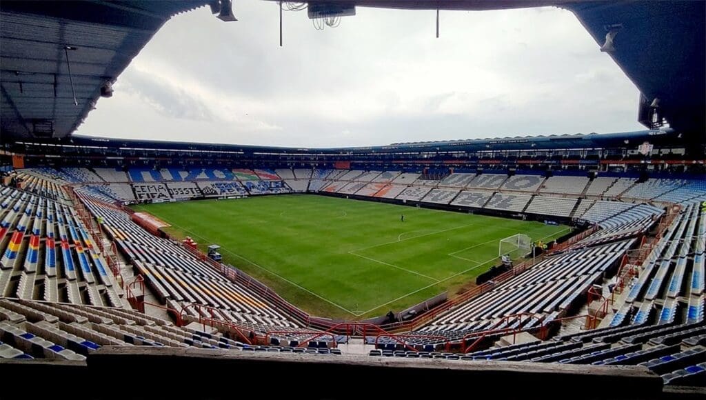 Estadio. Pachuca contra León