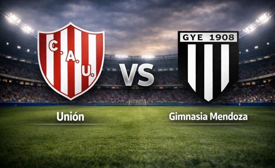 Unión contra Gimnasia Mendoza –Liga Profesional Apertura 2026– 2 de Febrero (22:00 hora local)