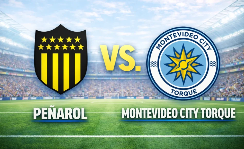 Peñarol contra City Torque –Liga Uruguaya, Apertura 2026– 7 de Febrero (20:30 hora local)