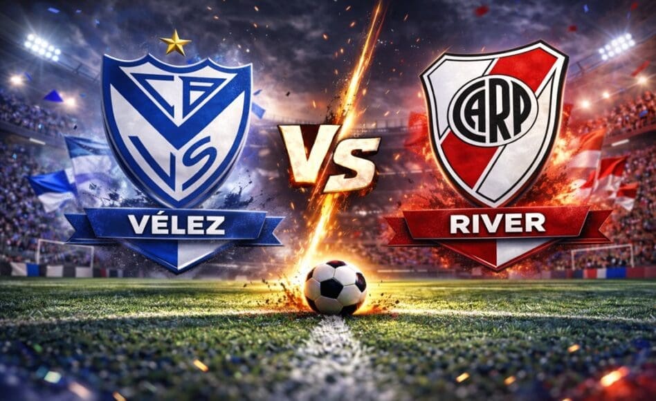 Vélez Sarsfield contra River Plate –Liga Profesional Apertura 2026– 22 de Febrero (19:15 hora local)