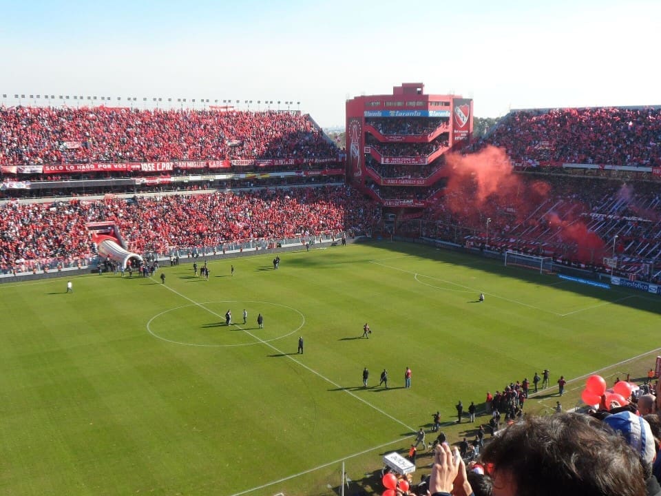 Estadio. Independiente contra Talleres