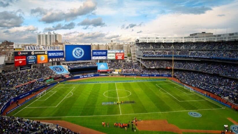 Estadio. New York City contra Inter Miami