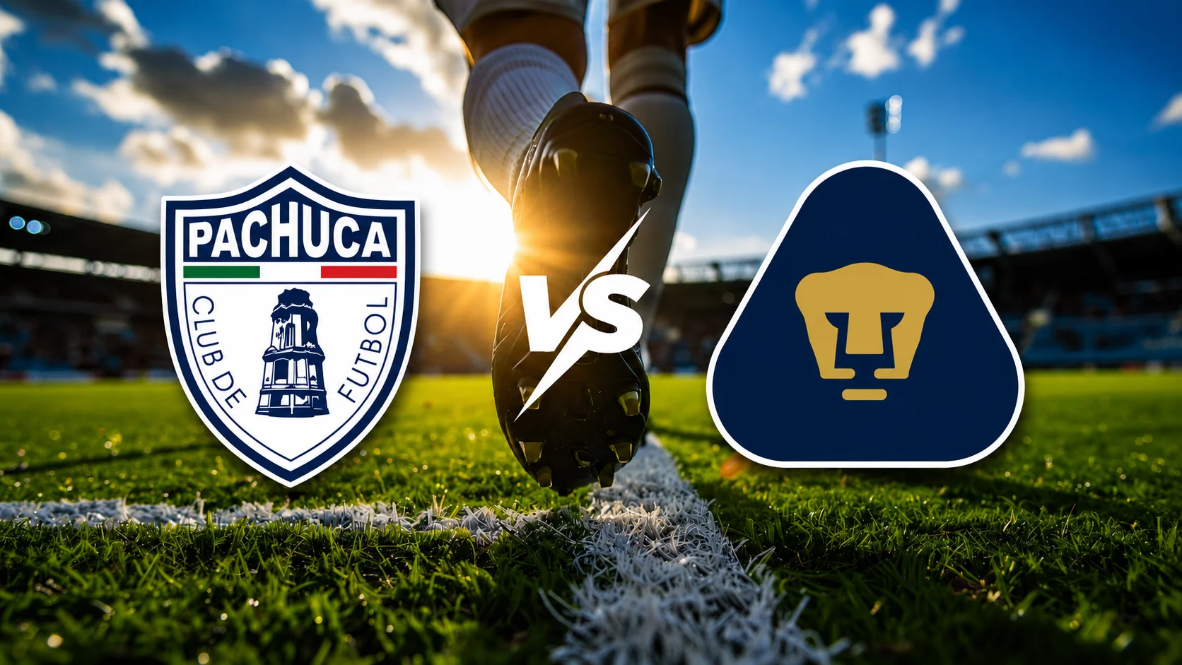 Pachuca contra Pumas UNAM