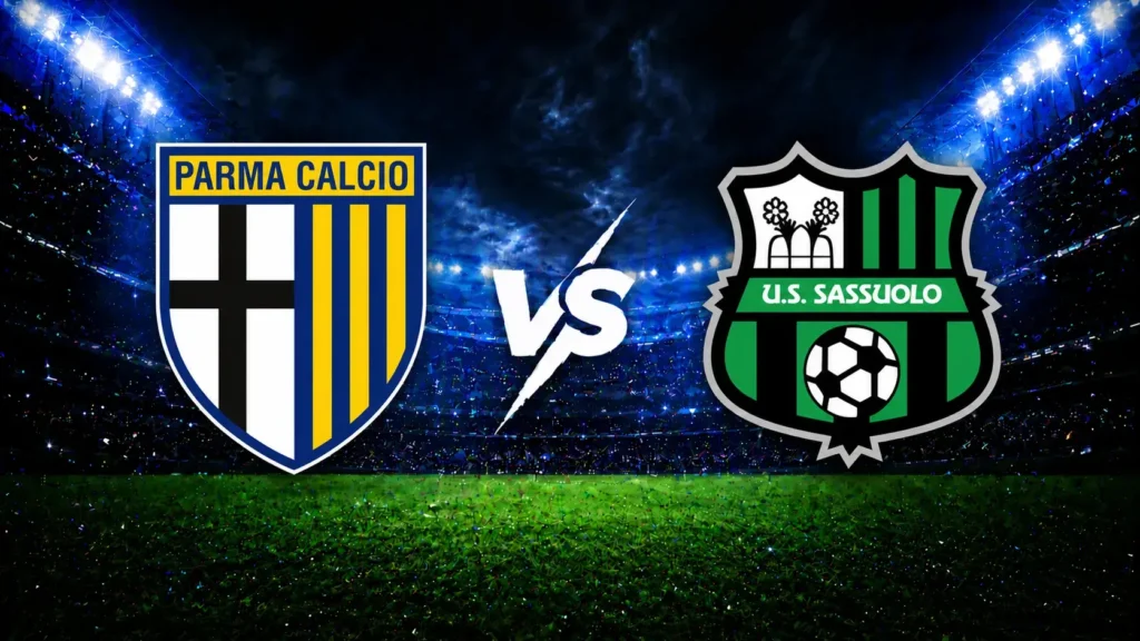 Parma contra Sassuolo
