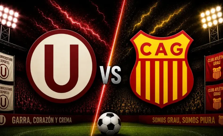 Universitario contra Atlético Grau -Liga 1 Perú- 15 de Mayo (20:00 hora local)