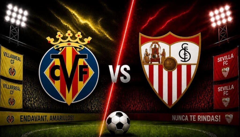 Villarreal contra Sevilla - La Liga - 13 mayo 2026