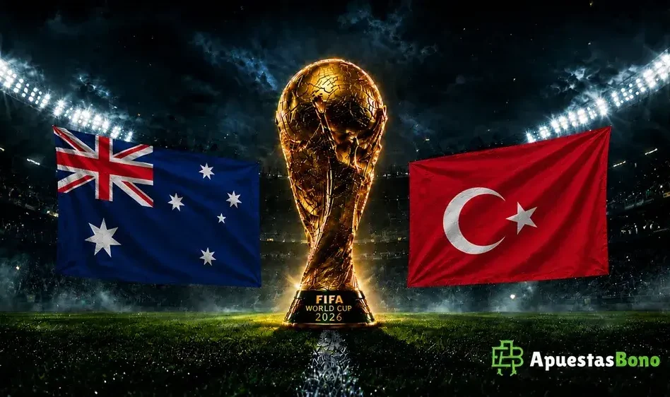 Australia contra Turquía -Copa del Mundo 2026, Grupo D- 13 de Junio (21:00 hora local)