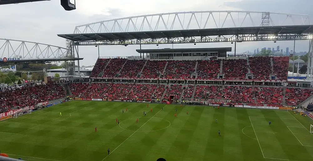 Senegal contra Irak juegan en el BMO Field.