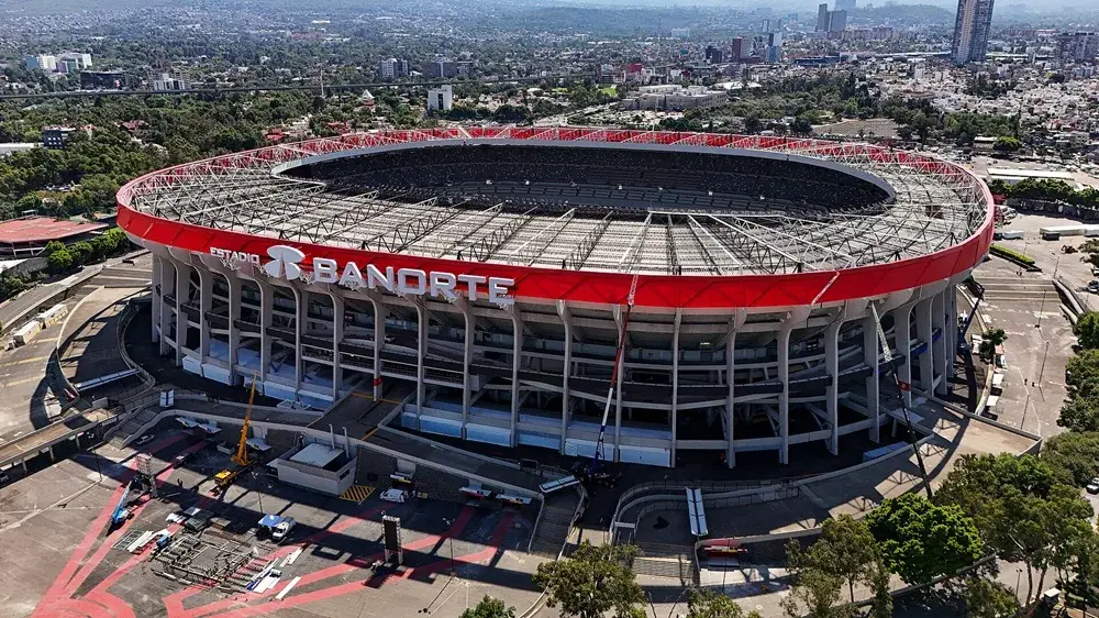 Estadio Azteca. Uzbekistán contra Colombia
