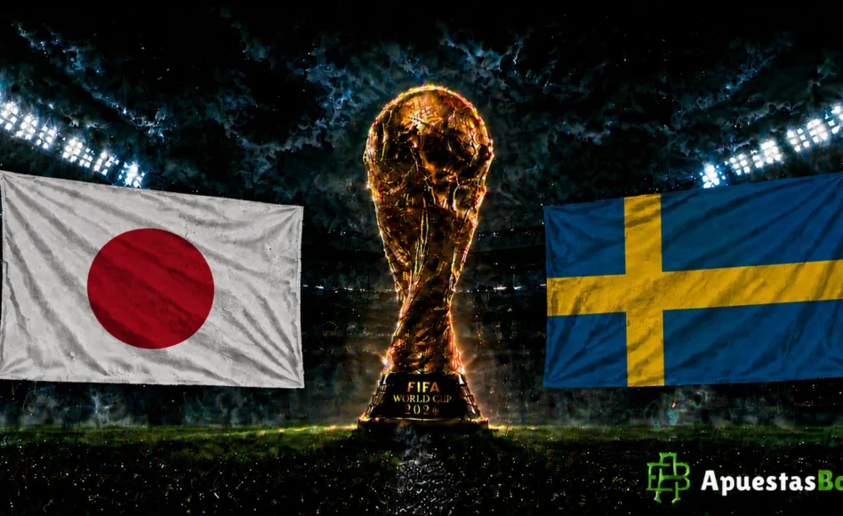Japón contra Suecia –Copa Mundial 2026, Grupo F– 25 de Junio (18:00 horas)