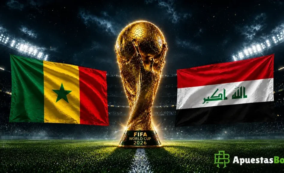 Senegal contra Irak -Copa del Mundo 2026, Grupo I- 26 de Junio (20:00 hora local)