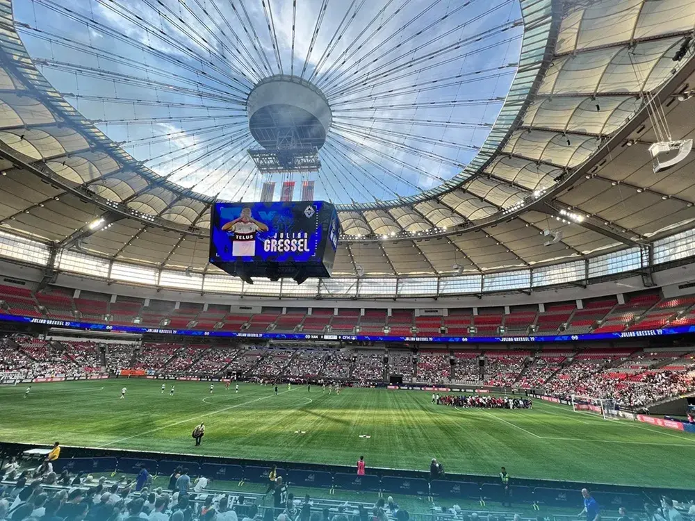 Estadio BC Place Vancouver - Suiza contra Colombia