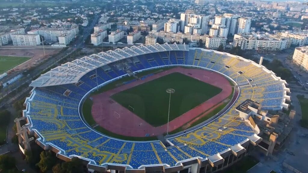 Estadio. Mali contra Zambia