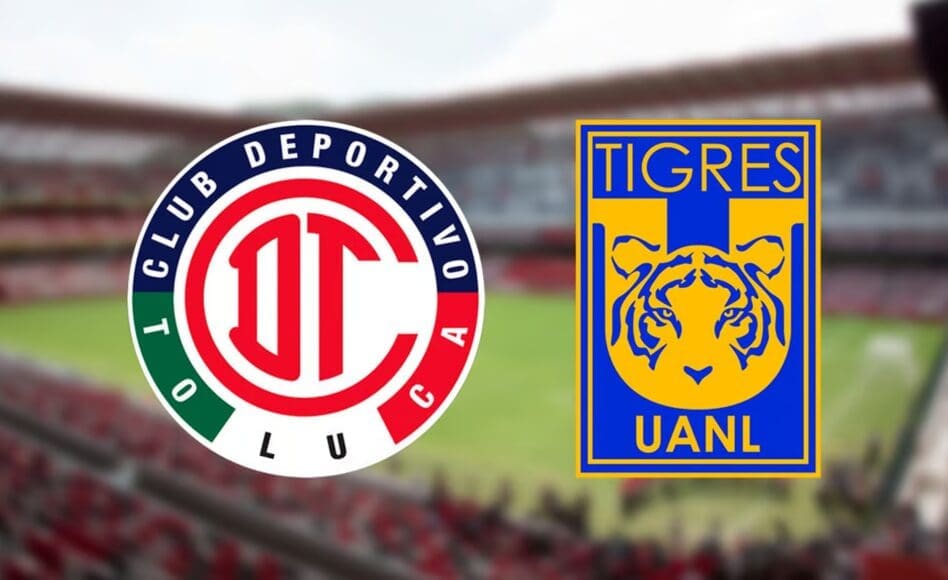 Toluca contra Tigres- Final vuelta Liga MX – Domingo 14 de diciembre de 2025- 19:00 horas (local)