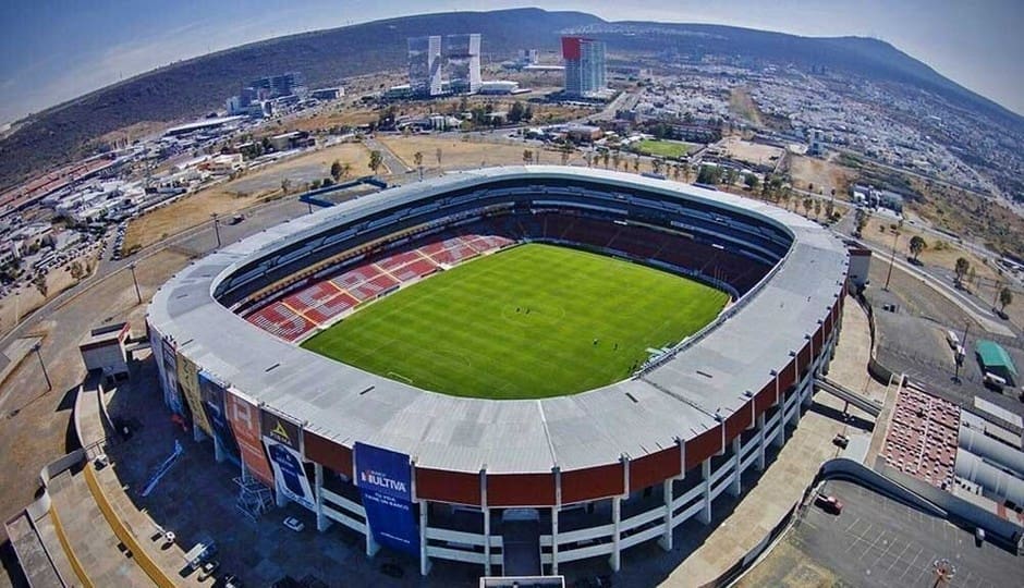 Estadio. Querétaro contra Pachuca