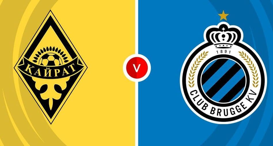 Kairat vs Club Brugge – Champions League 20.01.2026 16:30 CET
