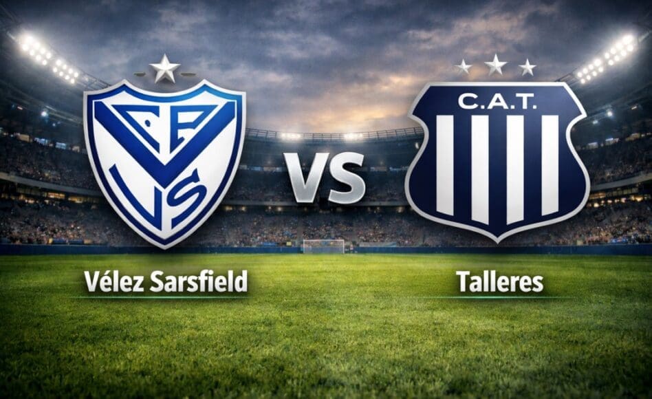 Vélez Sarsfield contra Talleres –Liga Profesional Apertura 2026– 27 de Enero (17:45 hora local)