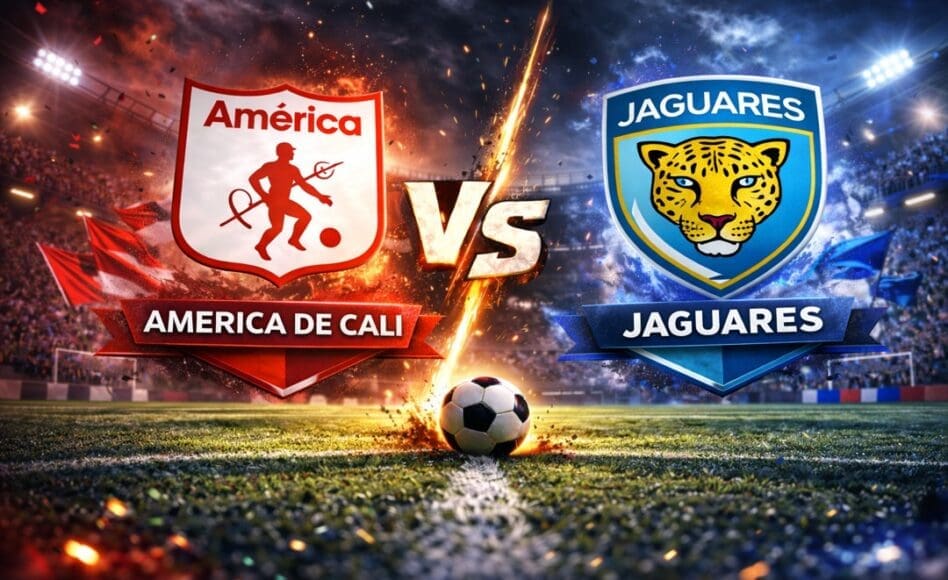 América de Cali contra Jaguares –Liga BetPlay Apertura 2026– 22 de Febrero (20:30 hora local)
