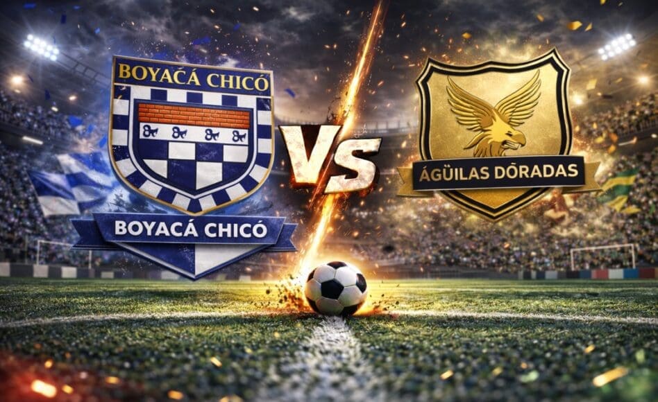 Boyacá Chicó contra Águilas Doradas –Liga BetPlay Apertura 2026– 22 de Febrero (18:10 hora local)
