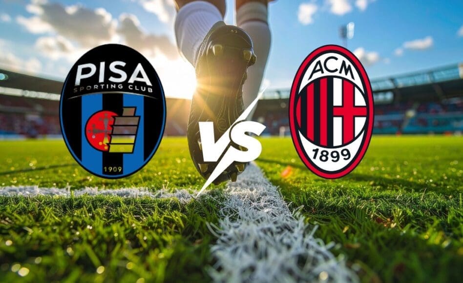 Pisa contra AC Milán -Serie A Italia- 13 de Febrero de 2026 (20:45 hora local)