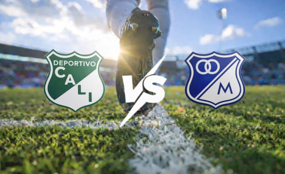 Deportivo Cali contra Millonarios –Liga BetPlay Apertura 2026– 8 de Febrero (18:20 hora local)