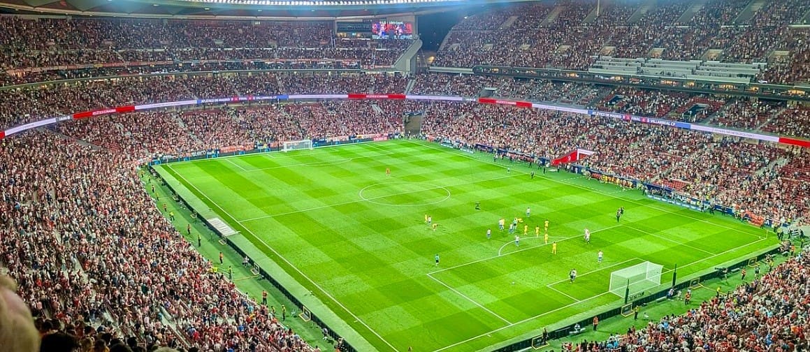 Estadio. Marruecos contra Ecuador