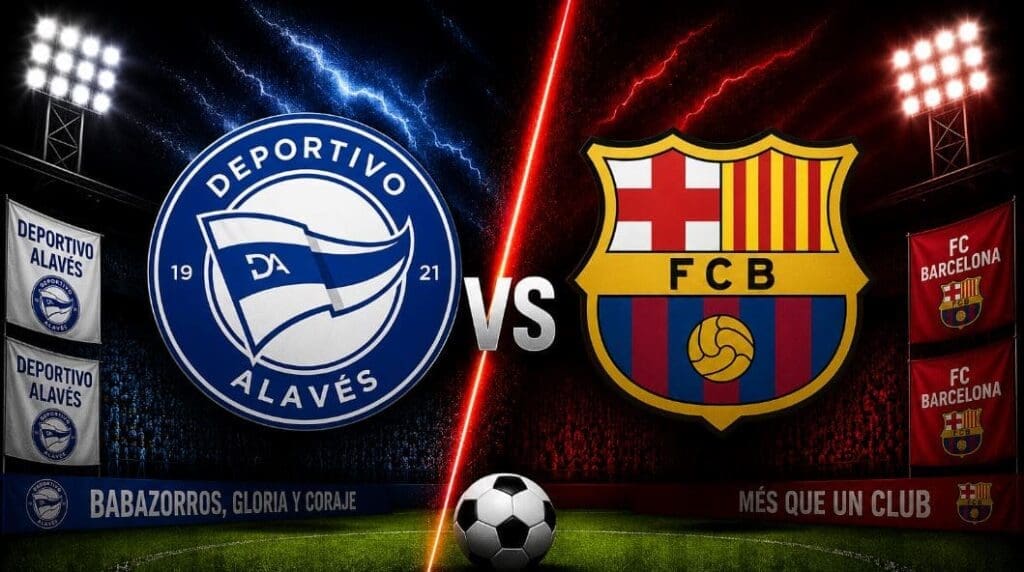 Alavés contra Barcelona -LaLiga- 13 de Mayo 2026