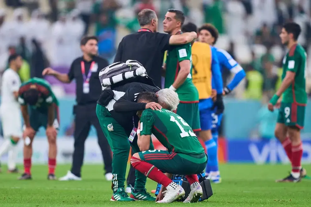 México tras ser eliminado en el Mundial de Qatar 2022.