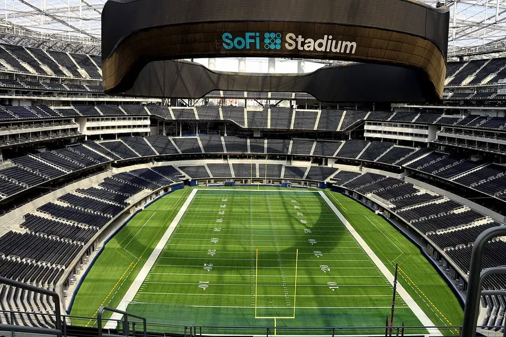 SoFi Stadium. Irán contra Nueva Zelanda