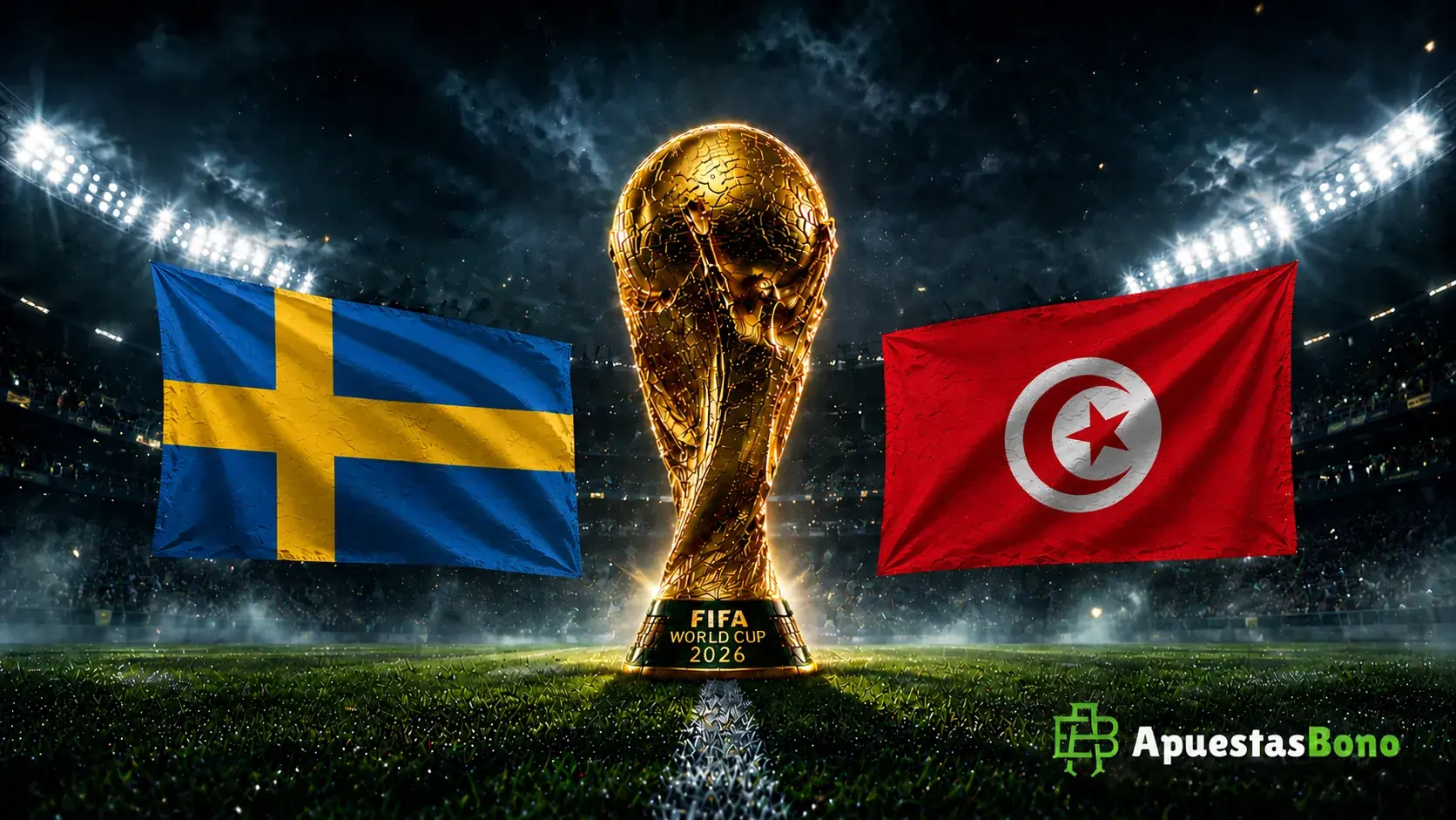 Suecia contra Túnez