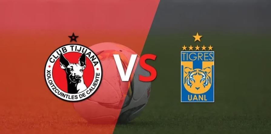 Club Tijuana contra Tigres UANL