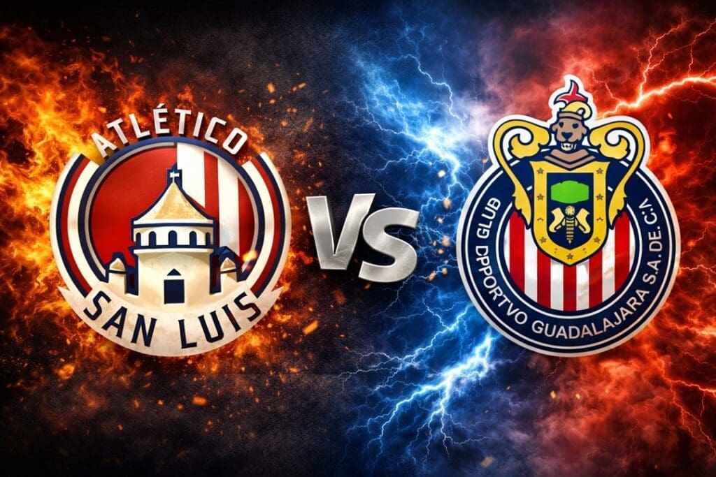 Atlético San Luis contra Guadalajara