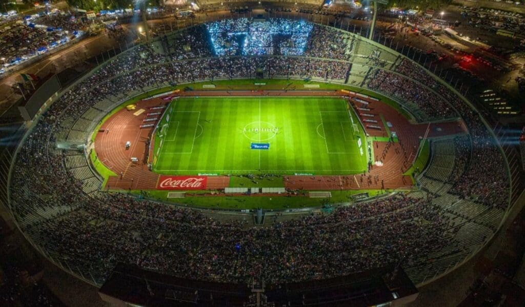 Estadio. Pumas UNAM contra León
