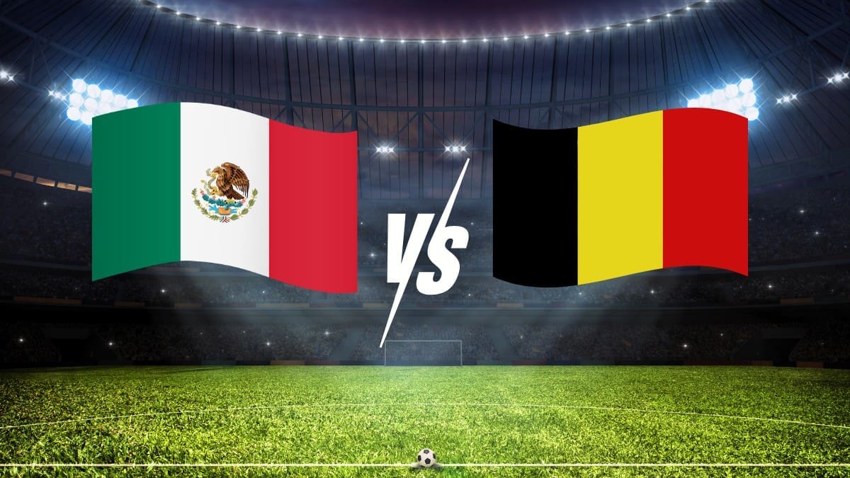 México contra Bélgica