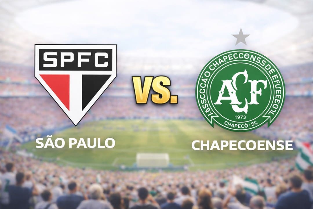 São Paulo contra Chapecoense