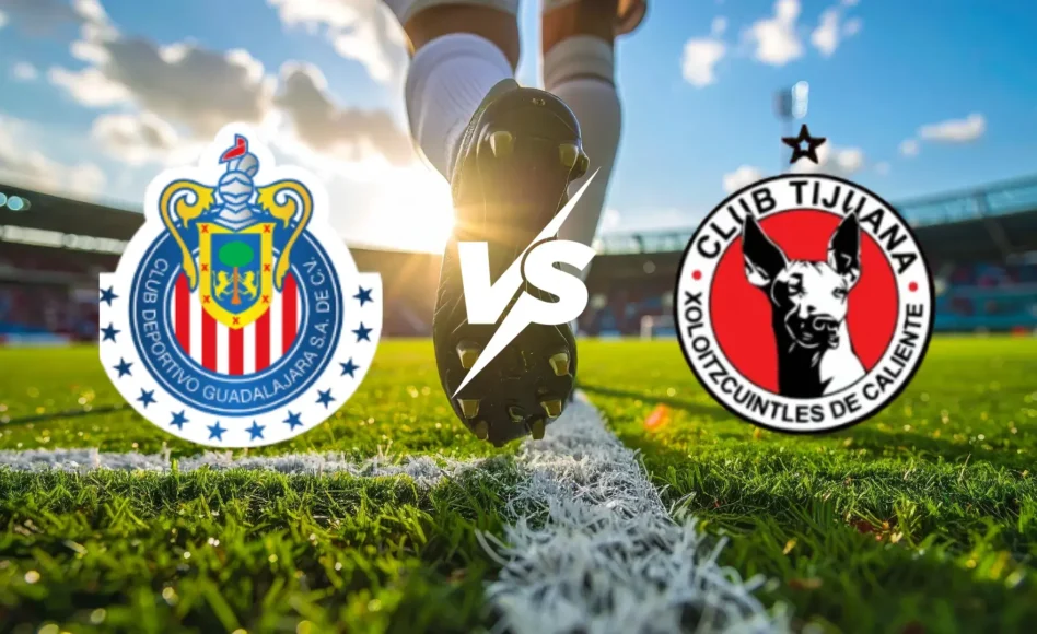 Guadalajara contra Tijuana -Torneo Liga MX Primera División- 25 de Abril (19:07 hora local)