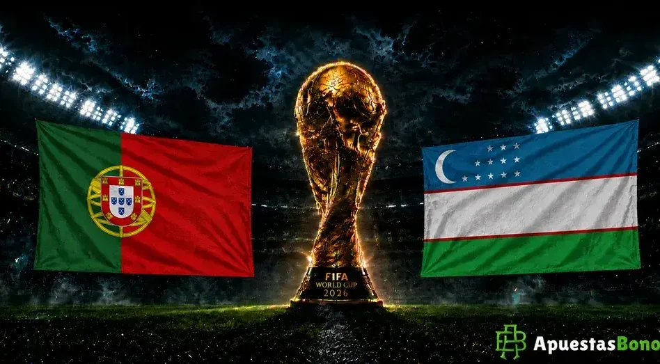 Portugal contra Uzbekistán –Copa del Mundo 2026, Grupo K– 23 de Junio (13:00 CET)