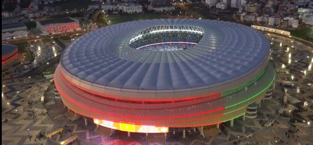Estadio. Mali contra Senegal