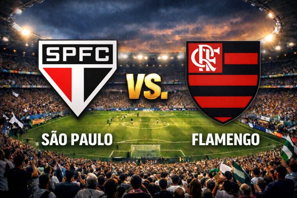 São Paulo contra Flamengo