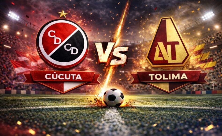 Cúcuta contra Tolima –Liga BetPlay Apertura 2026– 23 de Febrero (16:00 hora local)