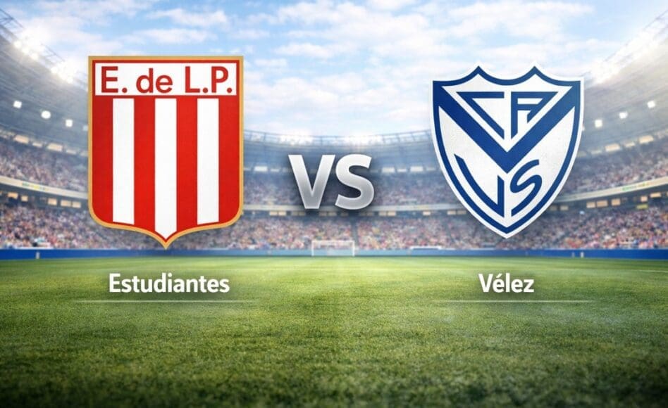 Estudiantes contra Vélez Sarsfield –Liga Profesional Apertura 2026– 2 de Marzo (19:15 hora local)