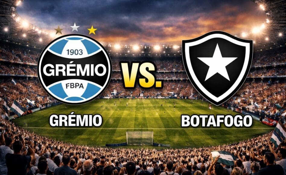 Grêmio contra Botafogo –Liga Brasil 2026– 4 de Febrero (21:30 hora local)