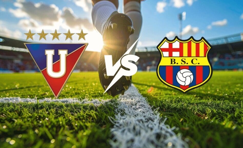 LDU Quito contra Barcelona SC –LigaPro Ecuador 2026– 3 de Abril (19:00 hora local)