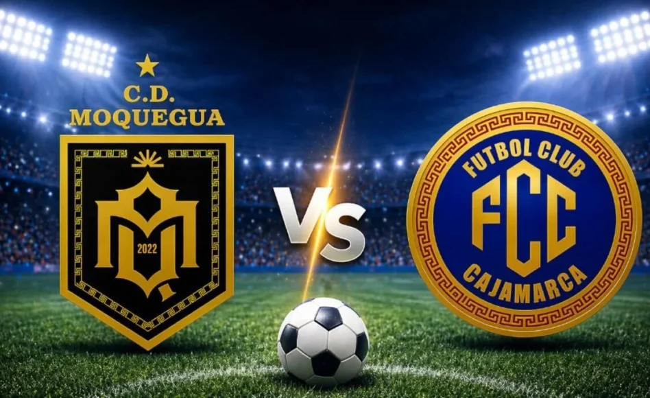 Deportivo Moquegua contra FC Cajamarca -Liga 1 Perú- 25 de Abril (13:00 hora local)