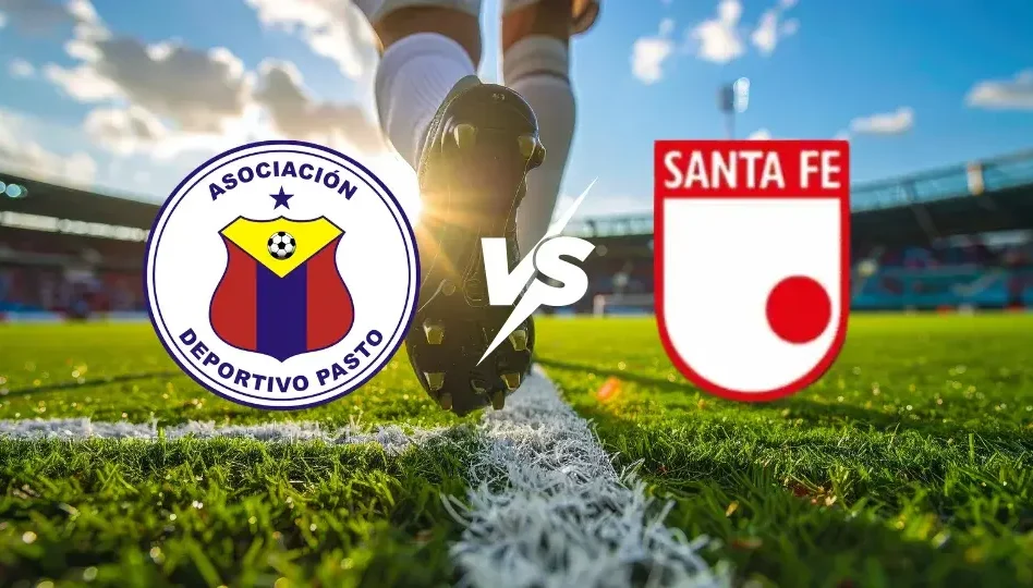 Deportivo Pasto contra Santa Fe –Liga BetPlay Apertura 2026– 23 de Abril (18:00 hora local)