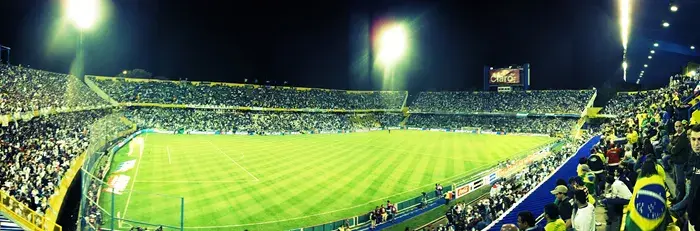 Estadio. Rosario Central contra Libertad