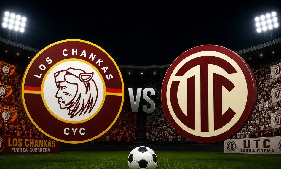 Los Chankas contra UTC -Liga 1 Perú- 31 de Mayo (15:15 hora local)