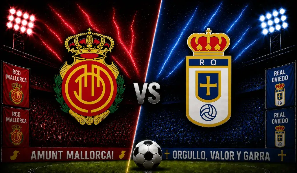Mallorca contra Real Oviedo
