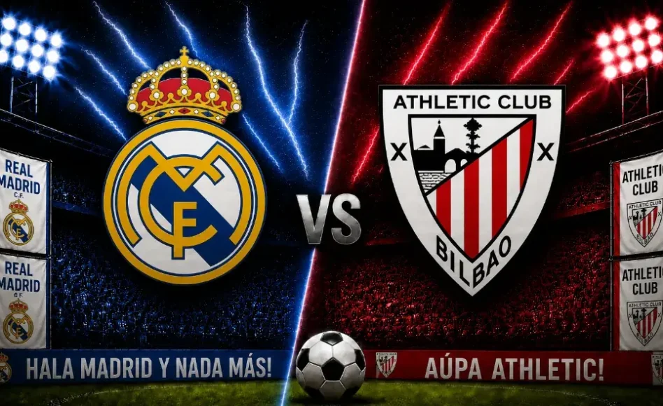 Real Madrid vs Athletic Club – Real Madrid HA -1.0 @1.78