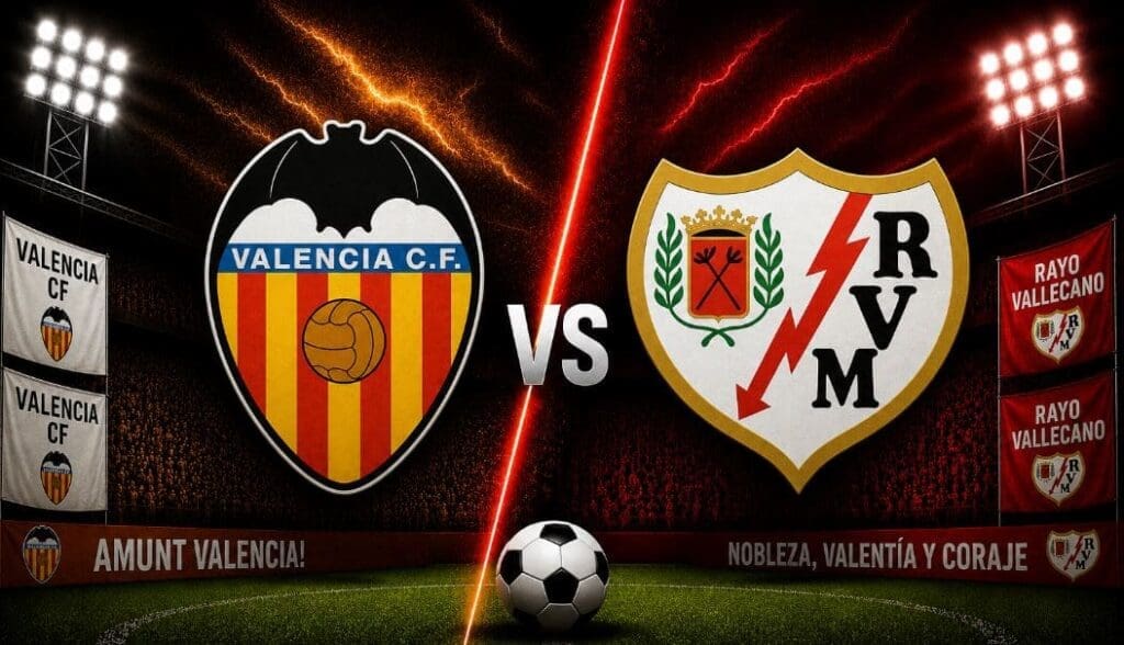 Valencia contra Rayo Vallecano - La Liga - 14 de mayo 2026
